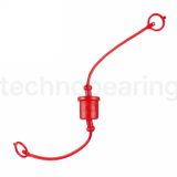 Заглушка для БРС серии B, ISO 7241-B, гибкий пластик, 3/4in TL6B-DP TITAN LOCK