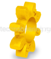 Упругий элемент типа паук желтый EG90100 Sati