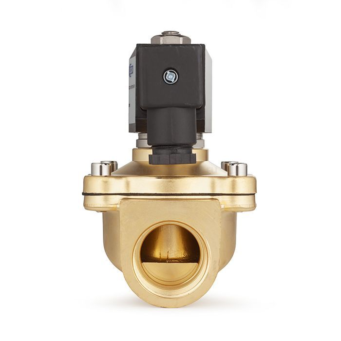 Соленоидный клапан нормально-открытый, прямого действия, 220В, PN10, Латунь/EPDM, DN20, TLSO20/10EP1B TITAN LOCK