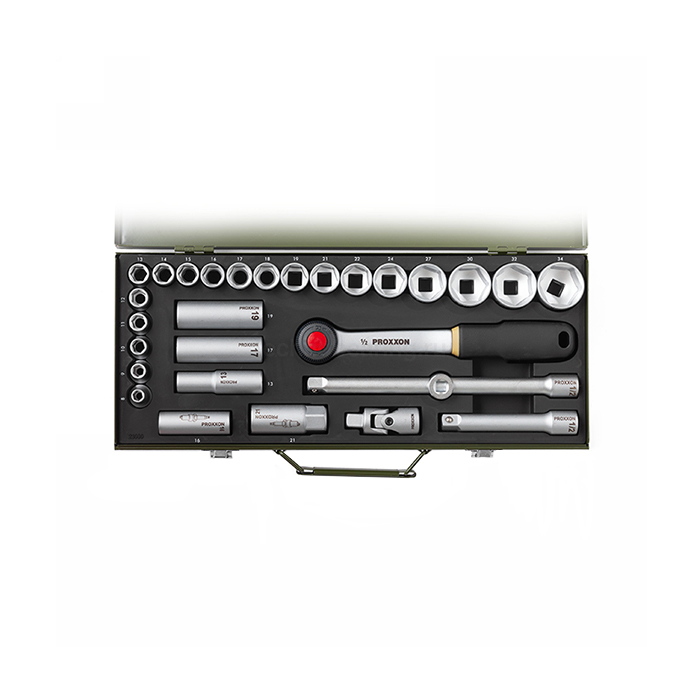 Набор торцевых ключей 1/2", 29  поз. 23000 Proxxon