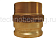 3in Соединение типа F ниппель, наружная. резьба NPT (латунь) 300FBRN DIXON