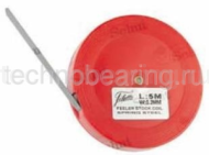 Плоский щуп из закаленной стали в рулетке (w = 12.7 мм,  толщина 0.20 мм) 909.939 Filetta