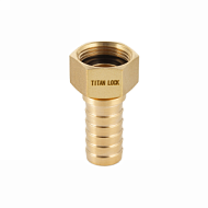 Штуцер для пара  DIN 2826, с концом под рукав, латунь, вн.резьба, 1" TLSTDIN-F1 TITAN LOCK
