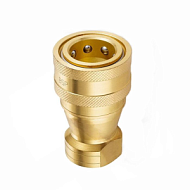 БРС серия B, ISO 7241-B, розетка, латунь, 1/2in TL4BF-B TITAN LOCK