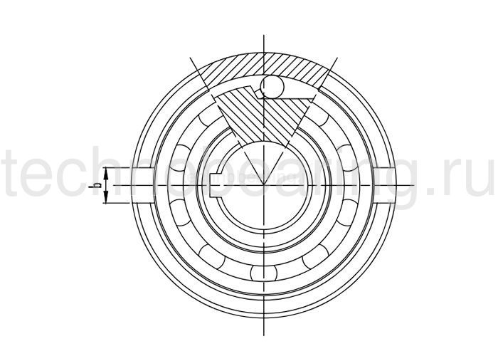 Обгонная муфта GF30 (NFR30) CTS