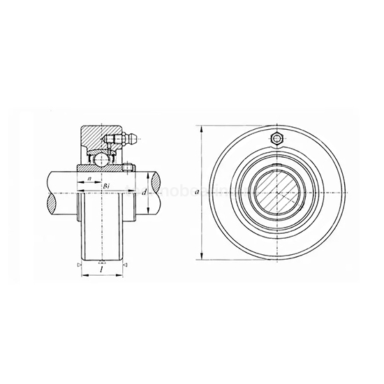 Подшипниковый узел UCC207 FKD