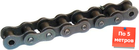 Цепь приводная роликовая однорядная 24B-1 Sati