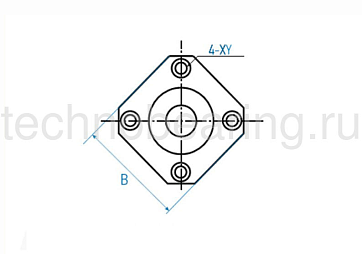 Опора ШВП FK20 TECHNIX
