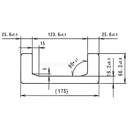 Направляющая Standard 5 NbV Winkel