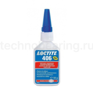 Клей для эластомеров  и резины, 50 г 406 Loctite