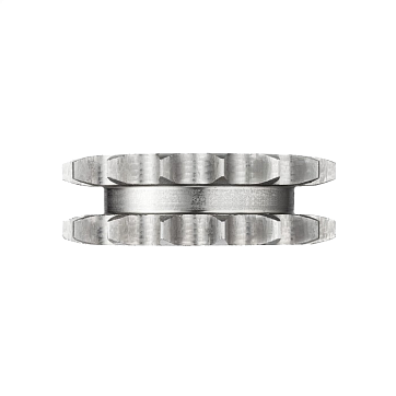 Звездочка двойная для однорядных цепей: 12B-1,Z=16,3/4"x7/16"DS11016(PHS12B-1DSA16) ISKRA