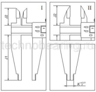 Штангенциркуль цифровой двусторонний цеховой для внутренних измерений Absolute 0.01 мм, 0 - 300 мм 906.686 Filetta