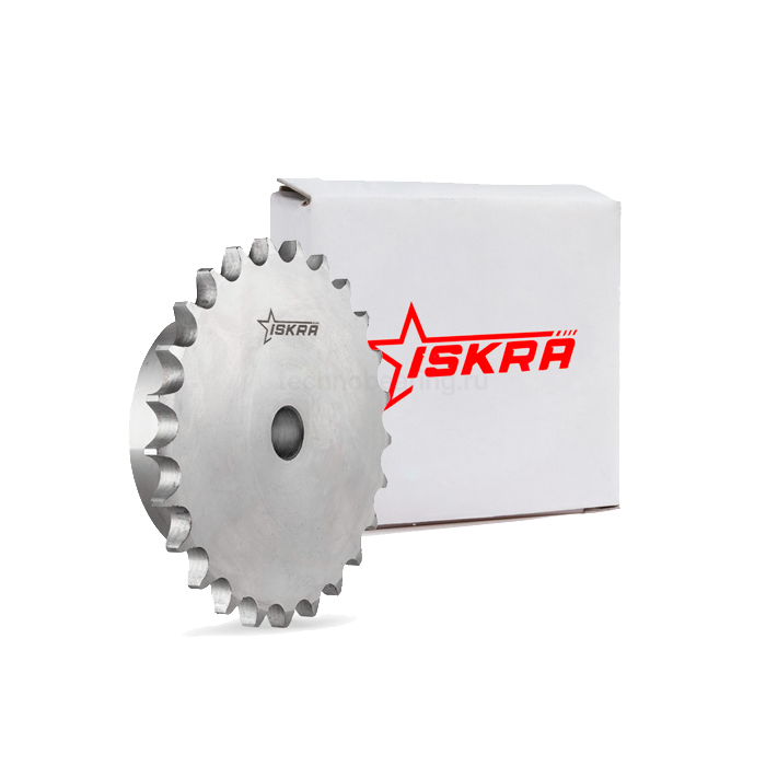 Звездочка со ступицей под расточку для цепи 04-1, z=20, 6 x 2,8 mm PS02020 ISKRA — детальное фото 6