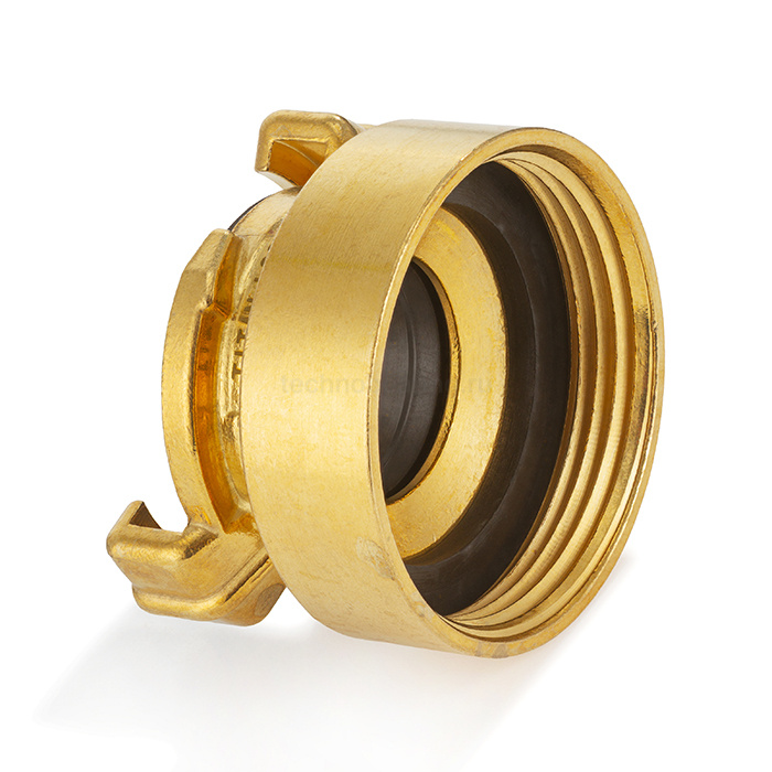 Универсальное соединение для воды NEPTUN (GEKA) с внутренней резьбой BSP 1/4", латунь, TLNPF1/4-BR TITAN LOCK