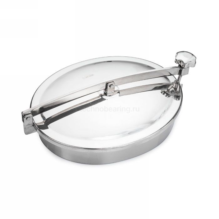 Люк овальный нерж.304, 530x430 мм TLTO53X43S TITAN LOCK