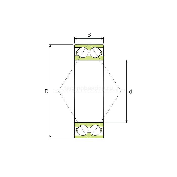 Подшипник 3216-ATN9 ISB