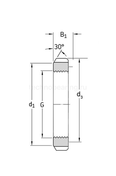 Гайка KM3 ISKRA