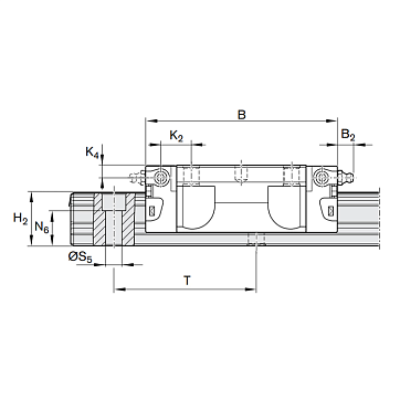 Каретка R1653-213-20 Bosch Rexroth