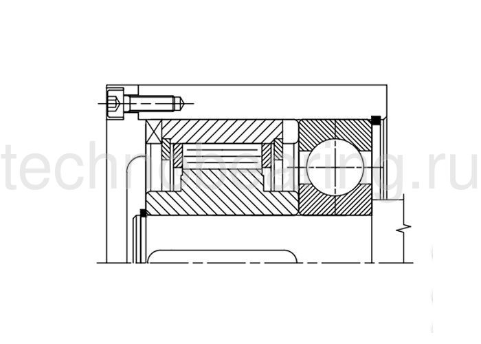 Обгонная муфта UF20 (NF20) CTS