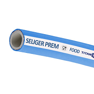 Пищевой  рукав «SELIGER-PREM», нап/всас, вн. диам. 25 мм, -40C, 10bar, EPDM, TL025SL-PR TITAN LOCK