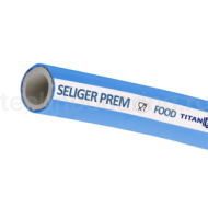 Пищевой  рукав «SELIGER-PREM», нап/всас, вн. диам. 19 мм, -40C, 10bar, EPDM, TL020SL-PR TITAN LOCK
