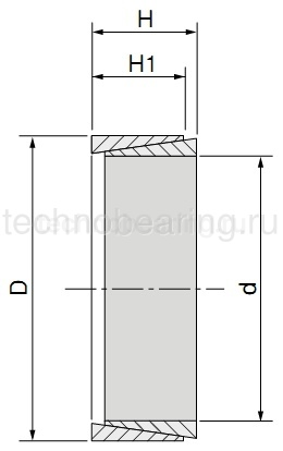 Зажимная втулка KLNN025 (PHF FX30-25x30) Sati