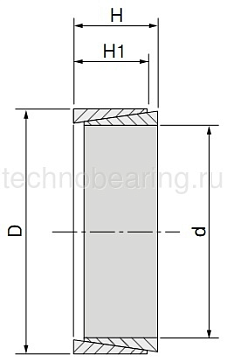 Зажимная втулка KLNN065 (PHF FX30-65x73) Sati