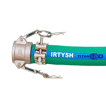 Химостойкий рукав «IRTYSH», внутр. диам. 19мм, -40C, 16bar, EPDM, нап-всас., TL020IR TITAN LOCK