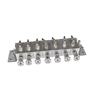 Пневматический блок управления донными клапанами автоцистерны 6-и отсечный, алюминий, TLCU6 TITAN LOCK