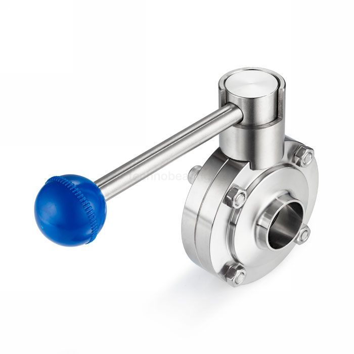 Затвор дисковый нержавеющий (AISI316) DN65, типа сварка-сварка TLSD065WDSS TITAN LOCK