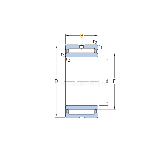 Подшипник NA 4902 SKF