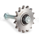 Звездочка натяжителя для однорядной цепи ZK 30-2S, 1/2"x5/16", Z=15, M10 RE011694 ISKRA