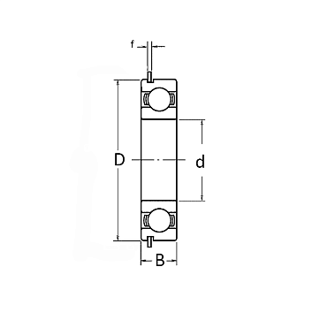 Подшипник 6204 NR/C3 SKF