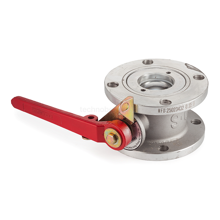 Кран шаровый для бензовоза, круглый фланец, алюм., DN75, TL300BVRF-AL TITAN LOCK — детальное фото 2