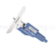 Глубиномер микрометрический цифровой со сменными стержнями 0-150мм/0-6", 4710-2205 Dasqua