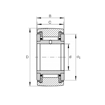 Опорный ролик NATR17PP ISKRA