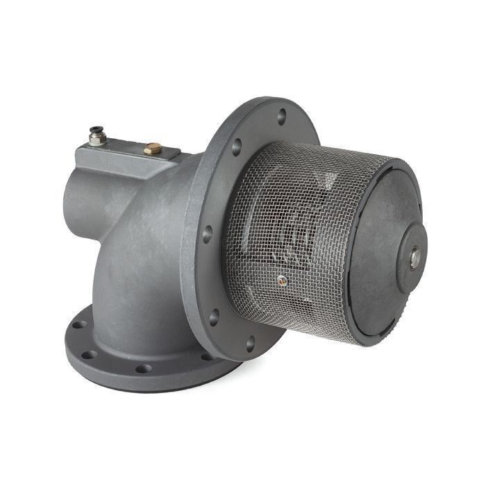 Пневматический донный клапан, круглый фланец, алюминий, 3in, TL300PBV-C TITAN LOCK