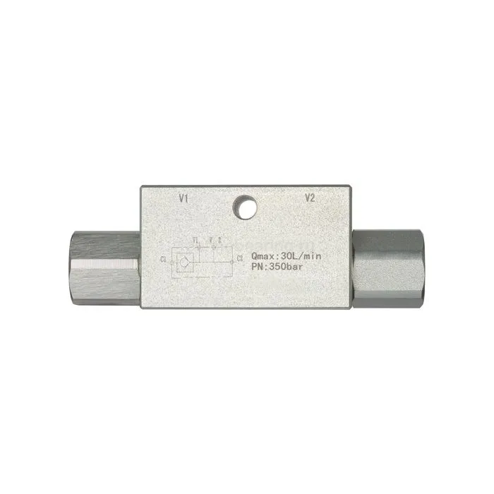 Гидрозамок односторонний, 1.1/2", BP/BP, сталь, TLSHL1.1/2FF TITAN LOCK — детальное фото 2