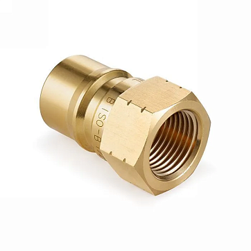 3/8in, БРС серия B, ISO 7241-B, ниппель, латунь TL3BM-B TITAN LOCK