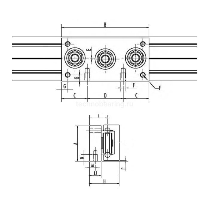 Тележка MI32-17 CTS