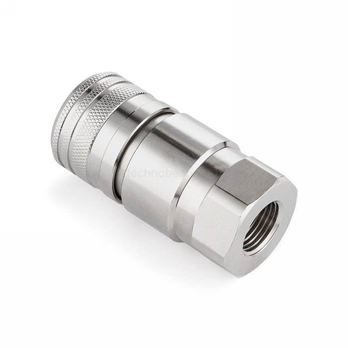 БРС серия C, ISO 16028, розетка, нерж. сталь 304, G1/2", 3/8in TL3CF-S-G1/2 TITAN LOCK