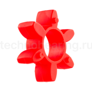 Упругий элемент типа паук красный ER19024 ISKRA