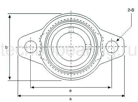 Подшипниковый узел UFL007ER ISB