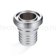 Резьбовой штуцер под рукав SMS 1 1/2" нерж. 316 TL1.1/2THRSS-S TITAN LOCK