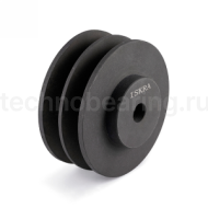 Шкив под расточку клиновой SPB 100-2 (PHP 2SPB100RSB) ISKRA