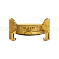 Универсальная заглушка для соединения NEPTUN (GEKA), латунь, TLNPDC-BR TITAN LOCK