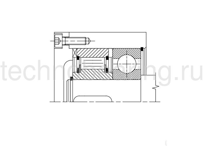 Обгонная муфта USNU17 (ASNU17) CTS