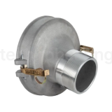 Переходник гравитационный для API адаптера, 4in, с наружной резьбой (BSP) 4in алюминий TL400GAM400AL TITAN LOCK