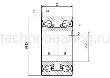 Подшипник F16110 FERSA