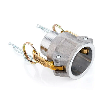 Камлок алюминиевый тип B розетка, наруж. резьба NPT 1/2", TL50BALN TITAN LOCK